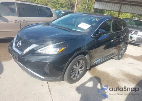 2022 Nissan Murano S Fwd из США, поврежденный, VIN 5N1AZ2AJXNC123514